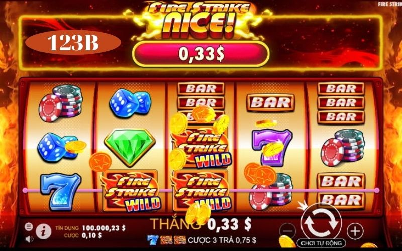 Cách chơi game slot quốc tế có 1 không 2 tại 123B 5 game slot quốc tế