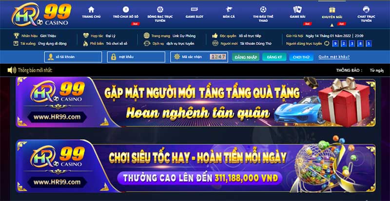HR99 - Trang cá cược HR99 - Sân chơi cá cược đẳng cấp quốc tế 7 hr99