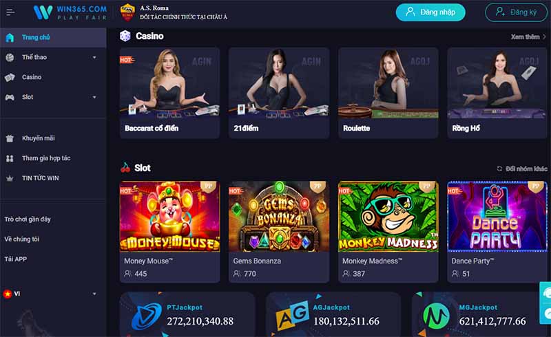 WIN365 - Đăng ký WIN365 nhận ngay 100k vào tài khoản 6 win365