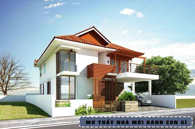 mơ thấy nhà mới đánh con gì