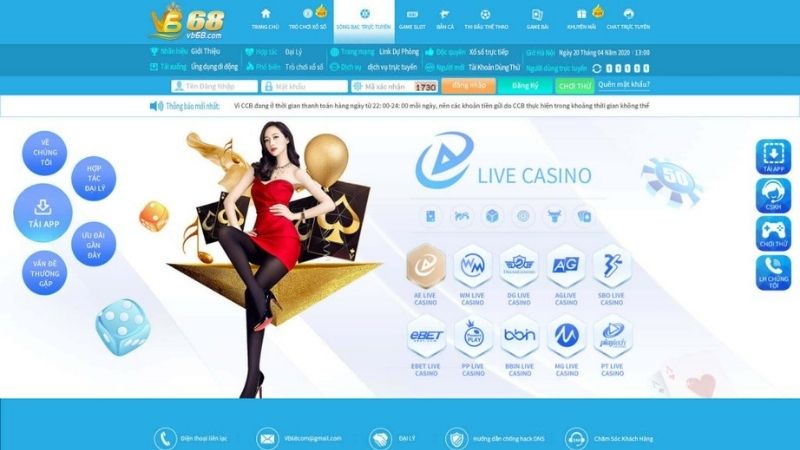 VB68 - Nhà cái uy tín VB68 đẳng cấp giải trí của châu Á 6 vb68